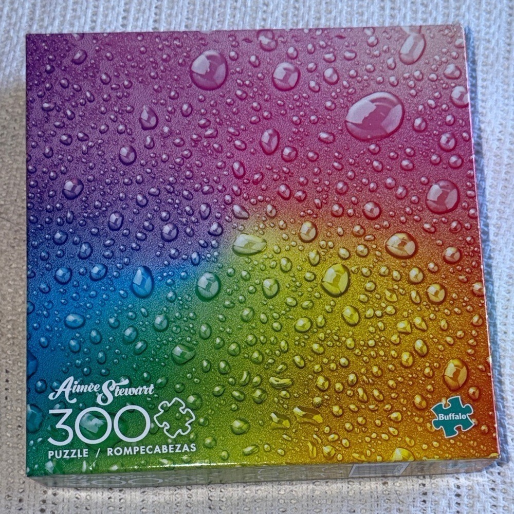 Buffalo Games Aimee Stewart Rainbow Water Droplets 300 Piece Jigsaw Puzzle - Picture 5 of 16